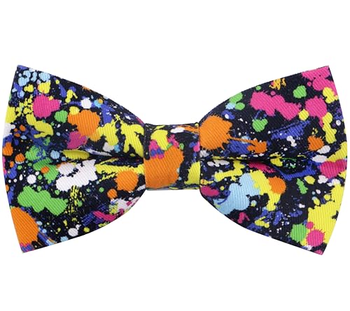 Image of OCIA Cute Pattern Pre-tied Bow Tie Adjustable Bowties for Adult & Children