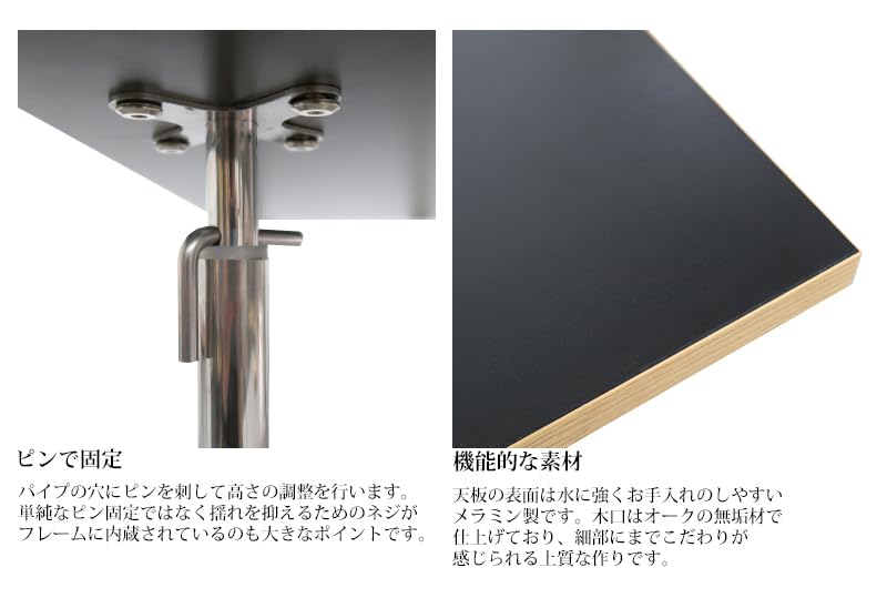 Amazon｜【WNJAPAN】ダイニングテーブル おしゃれ 120cm アイアーマン