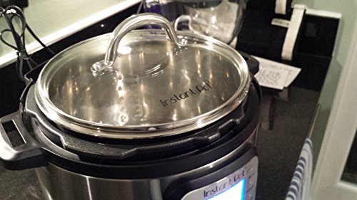 Genuine Instant Pot Tempered Glass Lid, Clear – 9 Inch (23 Centimeter) – 6 Quart by Instant Pot - Image 2