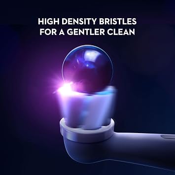 Oral-B iO Ultimate Clean Yedek Fırça Başlıkları, 6 Adet Beyaz, Siyah 6 Adet (1'li Paket)