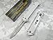 TAC FORCE Assisted Opening Rescue Tactical Pocket Folding Silver Spear Headed Stainless Stteel Blade Why so Serious? Knife Outdoor Survival Camping Hunting - White