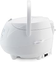 Yum Asia Panda Mini rizsfőző Ninja kerámia edénnyel, 0,63L, fehér - Arctic White 6