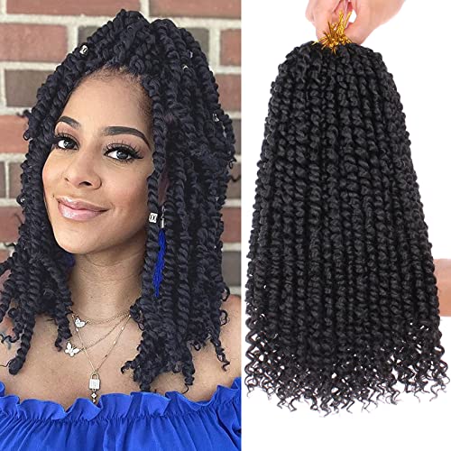 Leeven Passion Twist Hair 14 Inch 8 Packs Pre...