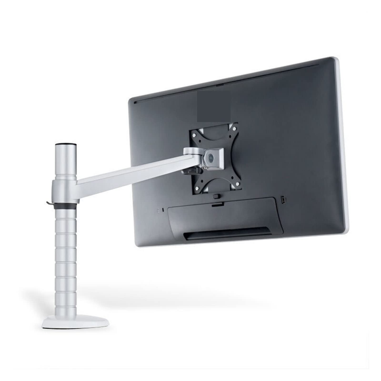 Aioneer Screen Stand, Height Adjustable Lcd Led Monitor Holder Arm Bracket 360 Degree Rotatable Computer Monitor Stand