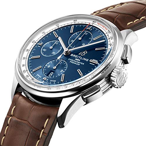 Breitling Premier Chronograph Blue Dial 42mm A13315351C1P12