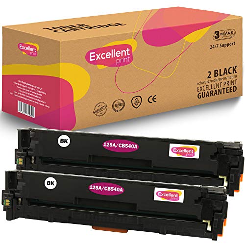 Excellent Print 125A CB540A CB541A CB542A CB543A Compatible Cartucho de Toner para HP Colour Laserjet CP1510 CP1500 CM1312n Canon I Sensys LBP 5050N