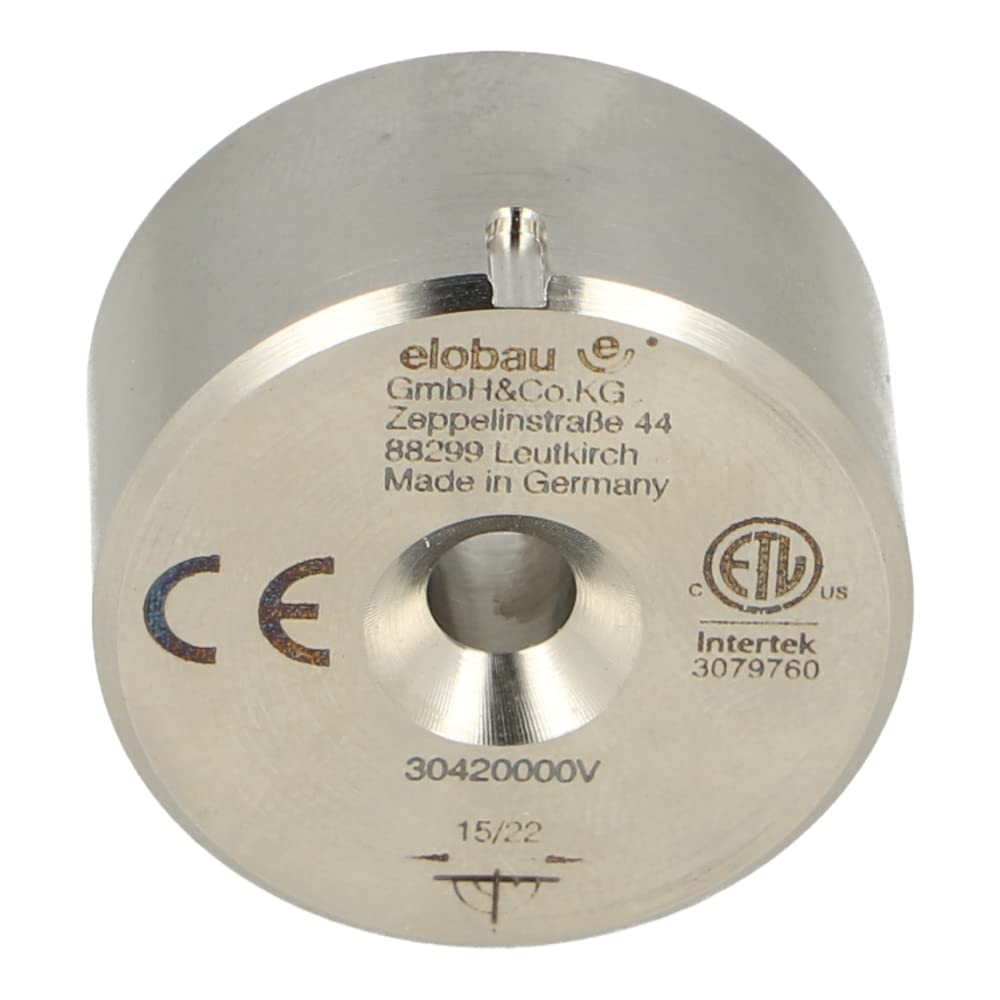 30420000V | ELOBAU ACTUATOR, MAGNET, SCREW MOUNT, STAINLESS STEEL HOUSING, FOR USE WITH 171 SENSORS