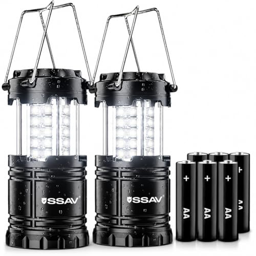 LED Camping Lantern, LED Lanterns, Suitable Survival Kits for Hurricane, Emergency Light for Storm...