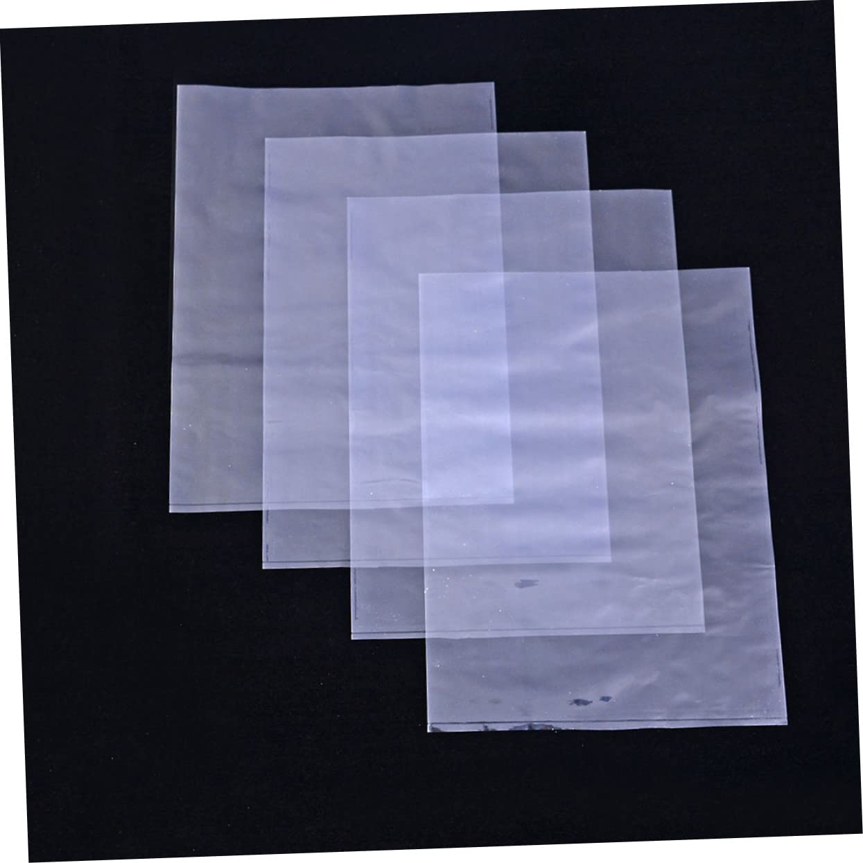 KICHOUSE 100pcs 30cm Shrink Wrap Bags Waterproof Sealer Pouches for Industrial Packaging Sealer Bags Heat Shrink Film for Freshkeeping Storage