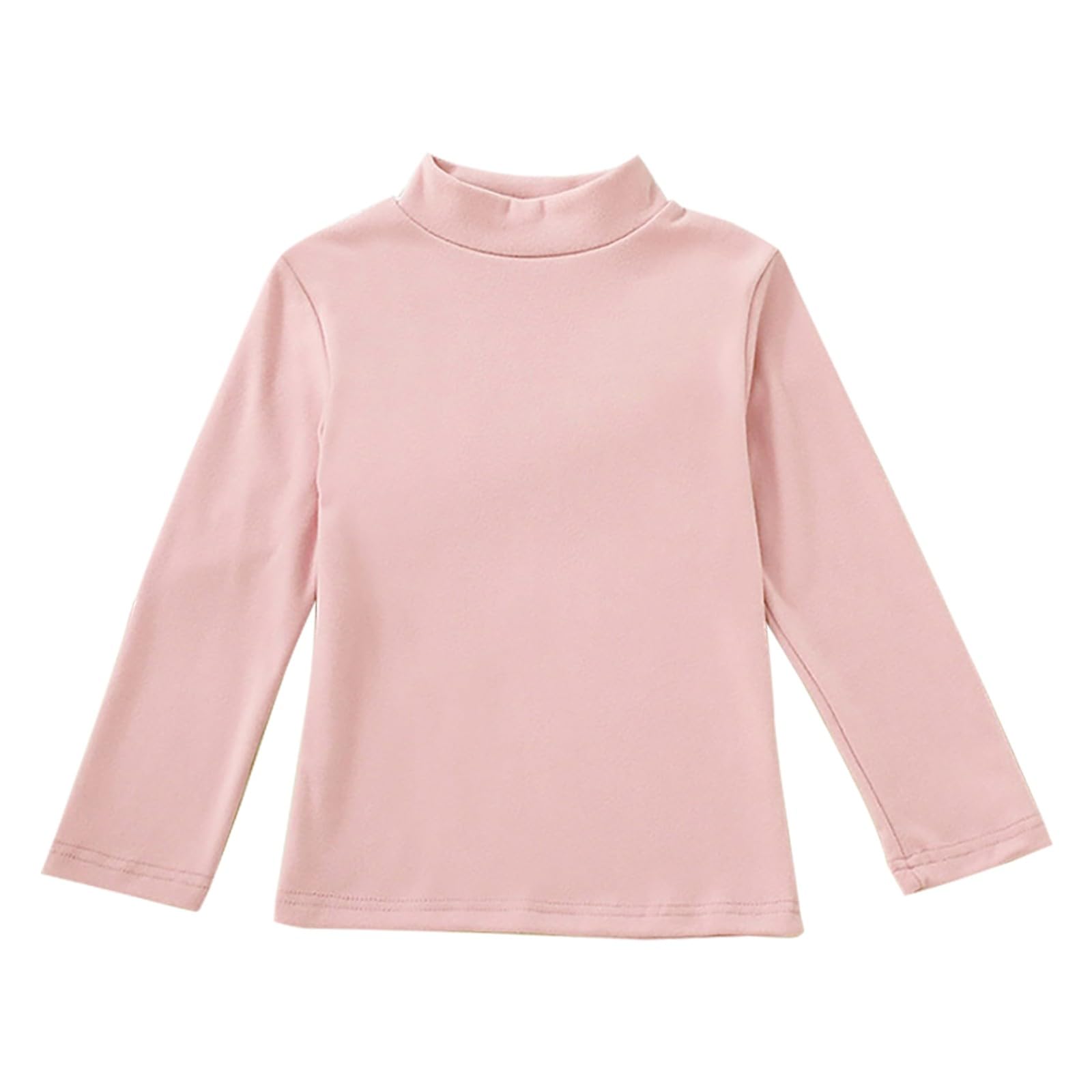 Quick Set Compression Thermal Shirt Long Sleeve Mock Neck Fleece Base Layer Kids Undershirt For Baseball Footbal Boys Gymnastics Clothes