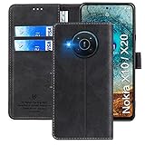 💛🧡💚💜【Neueste lederhülle】 FMPCUON Neueste Nokia X10 / Nokia X20 lederhülle bietet eine Protektion und Sicherung für Ihren Bildschirm und Ihre Kamera,Diese Premium flip cover ist kompatibel mit dem Nokia X10 / Nokia X20 Smartphone. Überprüfen Sie vor einem Kauf bitte das Modell Ihres Handys.
