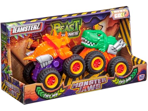 Image of Teamsterz Set of 2 Monster Jaws HTI 1417564 Vehicles