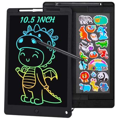 Damcyer Tableta Escritura LCD Color 10.5 Pulgadas, Tablet Escritura Niños, Pizarra Digital con...