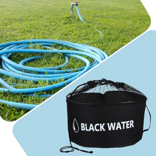Image of 4 Pack Waterproof RV Hose Bag Storage, RV Utility Bag for Sewer Hose, Camper Storage Bags 4 Colors for Sewer and Fresh Water Hoses, Electrical Cords, Camper Tools Accessories