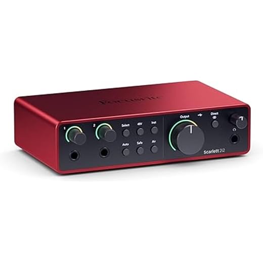 Focusrite Scarlett 2i2 USB Audio Interface
