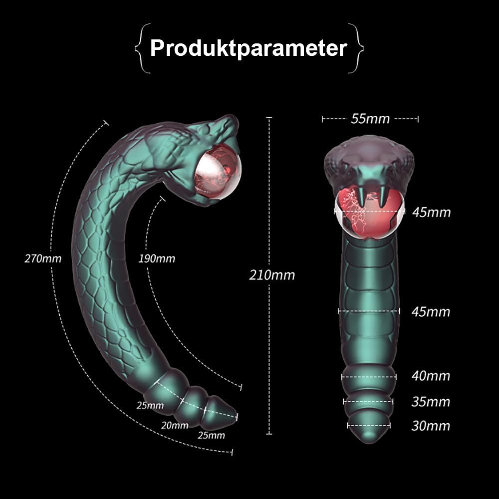 BDSM Aktuelle Sichtbarkeit Elektroschocker Dildo Vibrator mit 7 Frequenz Vibration & 3-Gang G-Punkt-Vibratoren Analvibrator Vibration Sex Toys für Frauen Extrem Sex Spielzeug für Männer Paare