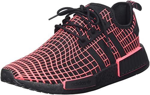 adidas NMD_r1, Baskets Homme, Core Black Turbo Turbo, 38 2/3 EU