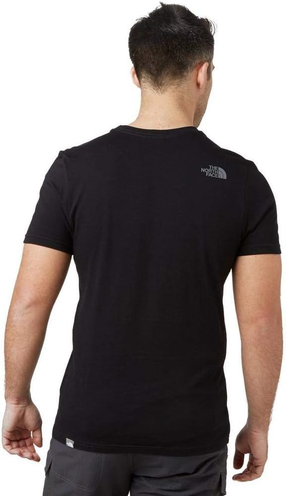 The North Face Men's S/S EASY TEE Tees And T-Shirts S Black (Tnf Black JK3)