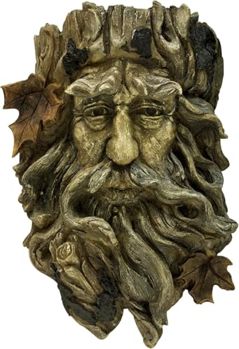 Bits and Pieces Green Man Tree Hugger Old Man Tree Faces Decor Outdoor Yard Decorations Whimsical...