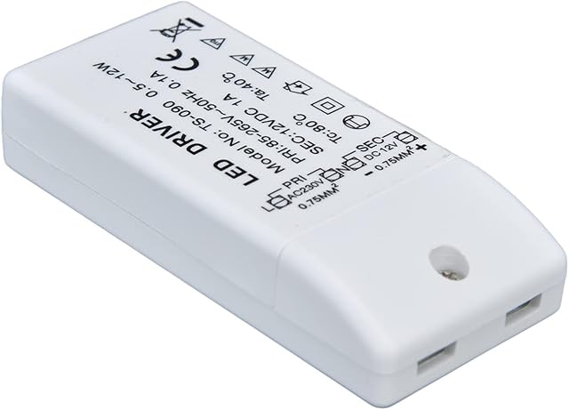 Sterownik LED 12W 12V DC 1A transformator zasilający lampa LED prąd stały napęd zasilacz transformator zasilający AC 85-265V do światła LED