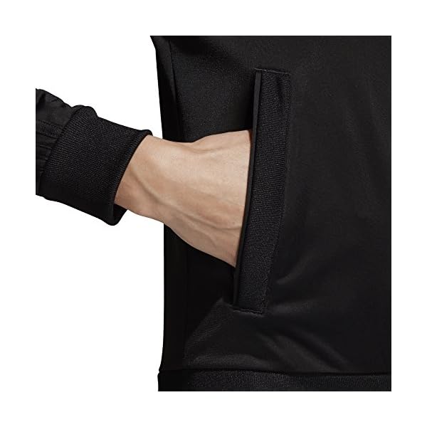 adidas-womens-Condivo-18-Polyester-Jacket adidas Women's Condivo 18 Polyester Jacket Black/White Large