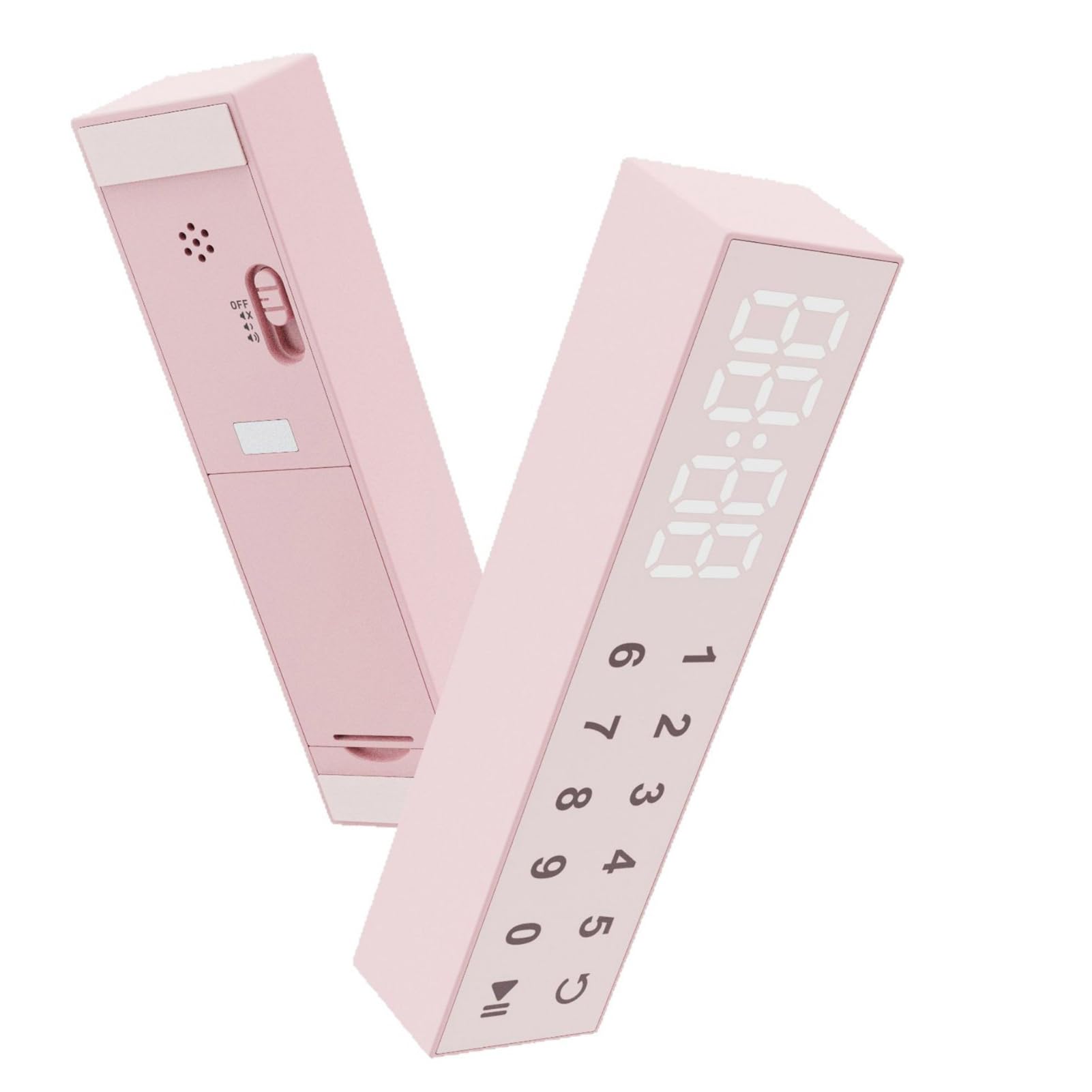 Zambuph Pink Magnetic Clock For Stove Providing Loud Timer And Alarm Clock Features Easy To Operate With Large Screen Timer Solutions Time Management Tools Time,
