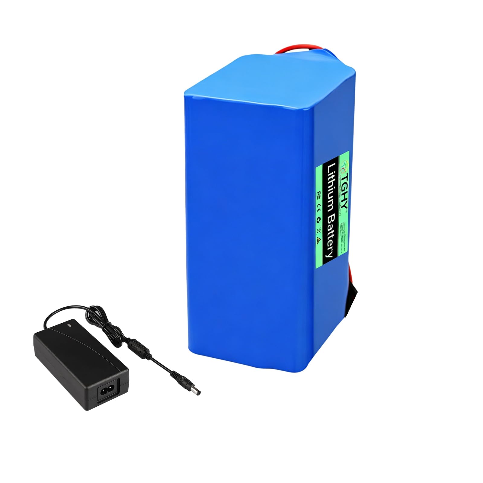 TGHY 25.2V Ebike Battery 24V 2Ah 4Ah 6Ah 8Ah 10Ah 12Ah 13Ah 15Ah Lithium Battery Pack 24 Volt Replacement Batteries with Charger,25.2V 24V 15Ah