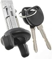 Vista 4 de Cilindro de bloqueo de encendido para GMC Sierra 1500 1999 2000 w/llaves Ubicación de montaje de la columna de dirección