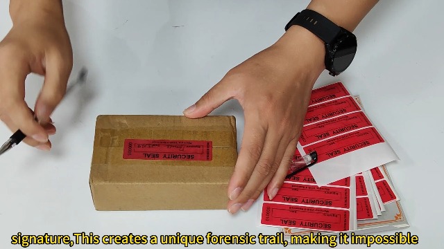 Tamper Evident Labels - Tamper Proof Labels - Brady Canada