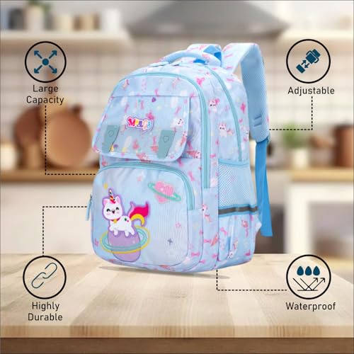 Image of Tinytot 22 Litre 17-Inch Waterproof Large School Bag for Boys & Girls, Kids School Bag, School Backpack for Girls and Boys, for Kids, Ideal for Children