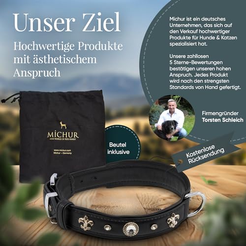 Collare per Cane in Pelle MICHUR Gala Collare per