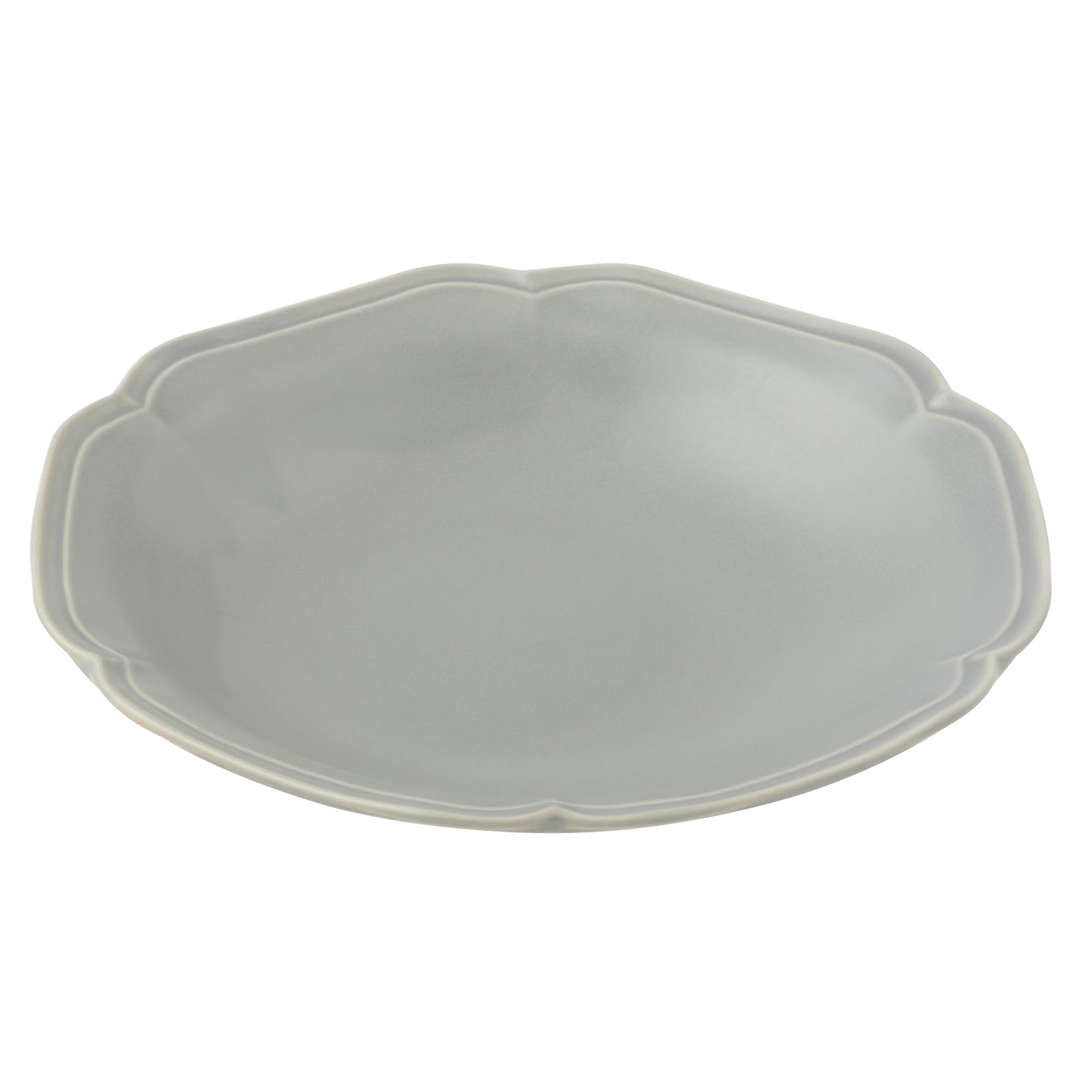 TOKI1919 Yukihana 37F053-30 Curry Plate, Deep Plate, Diameter Approx. 8.7 x 1.2 inches (22 x 3 cm), French Dish, Hotel, Restaurant Specifications, Microwave, Dishwasher Safe, La Tima, Plain Lunch