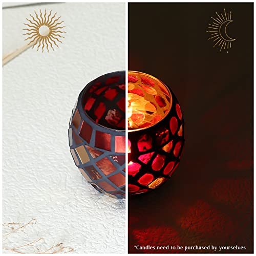 OSALADI Glass Votive Tea Light Holder - Image 4