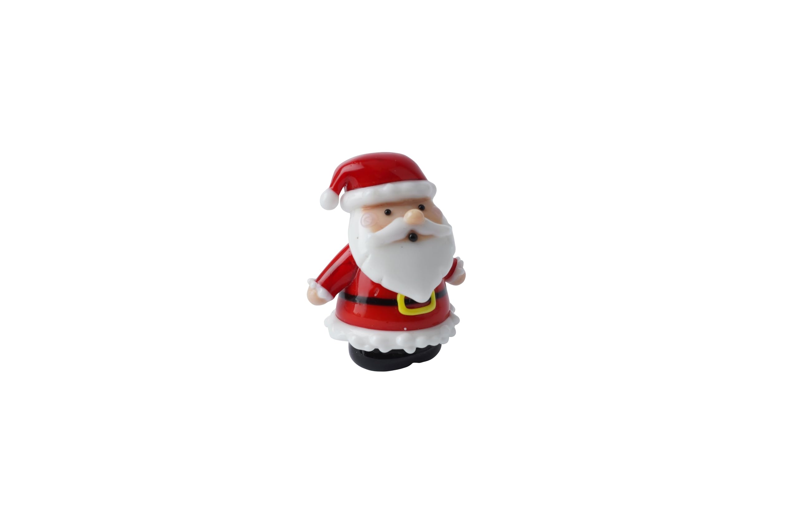 Cgb Giftware Red | Artisan Glass Father Christmas | Keepsake | Collectable | Gift Box | Ornament | Gb07864