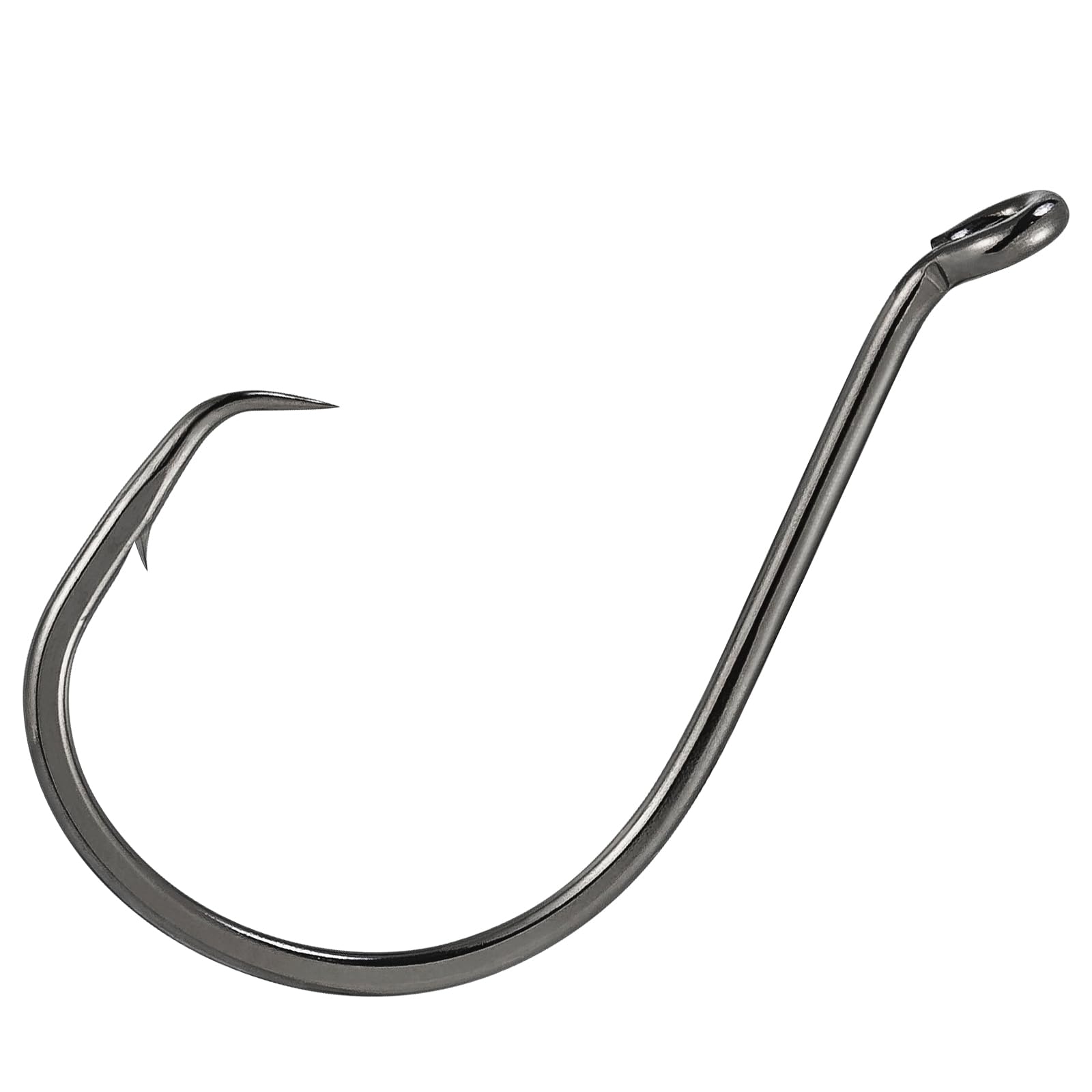 100 Hameçons De Pêche Assortis - Tailles 3 à 12, Acier Carbone, Avec Ardillon Et Boîte