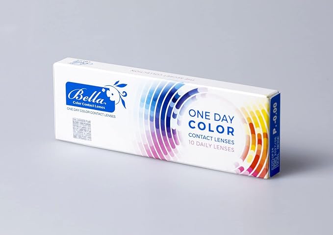 Bella Contact Lenses - One Day Color Collection (10Lenses per pack) - Plano (Rosewood)
