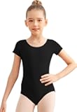 Girls' Team Basic Long Sleeve Leotard for Toddler Gymnastics Dance Ballet