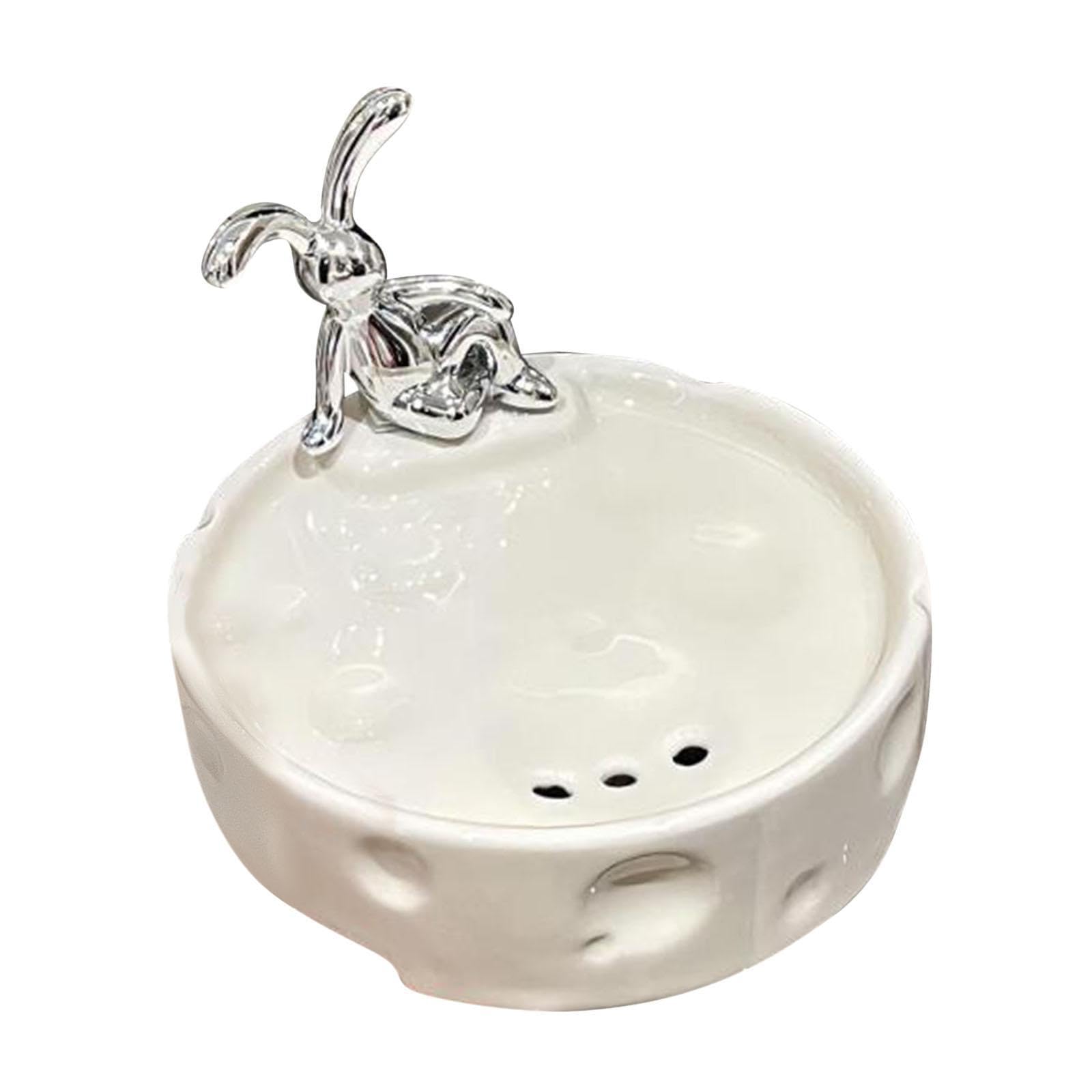 ALCXAZS Modern Soap Dish Designed With Efficient Drainage Solution Ensuring Soap Stays Dry Styled For Bathroom Dish Holder With Drainage For Kitchen Sink