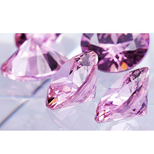 Zircone cubique rose 6mm rond la pierre parfaite pour un cadeau unique