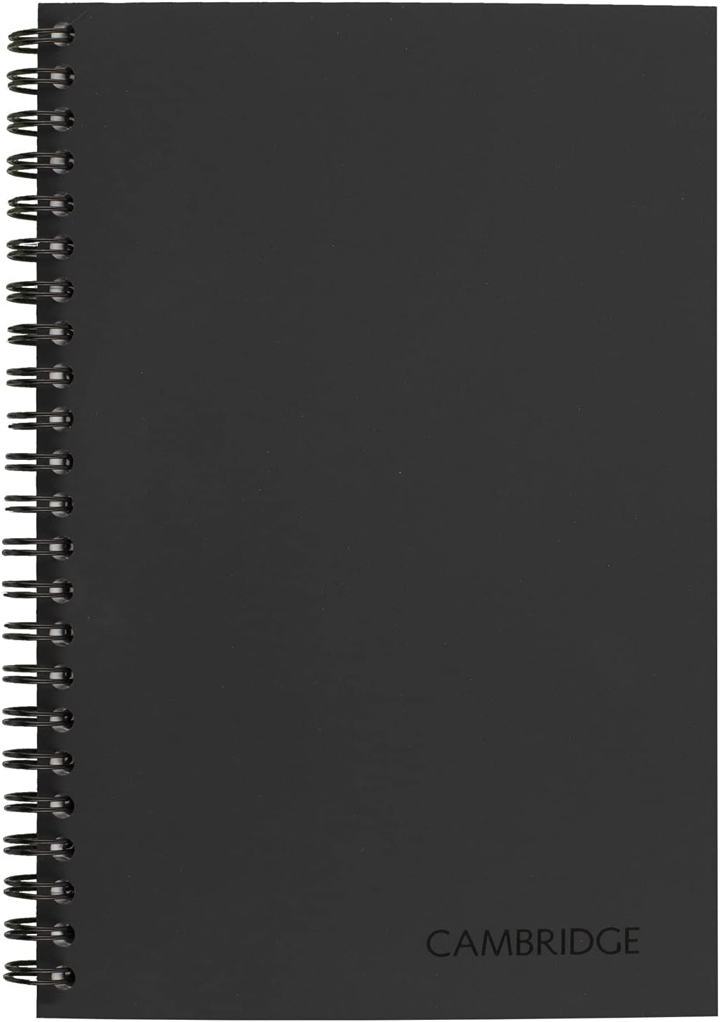 Mead Cambridge Wirebound Business Notebook, Ruled, 4-7/8" x 8", 80 White Sheets per Pad, Gray (06096)