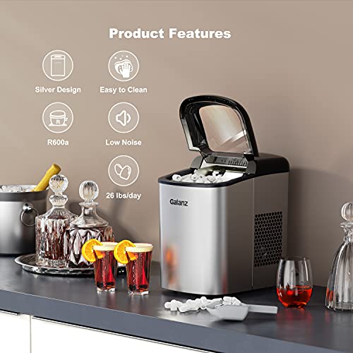 Galanz Portable Countertop Electric Ice Maker Machine Crazymos