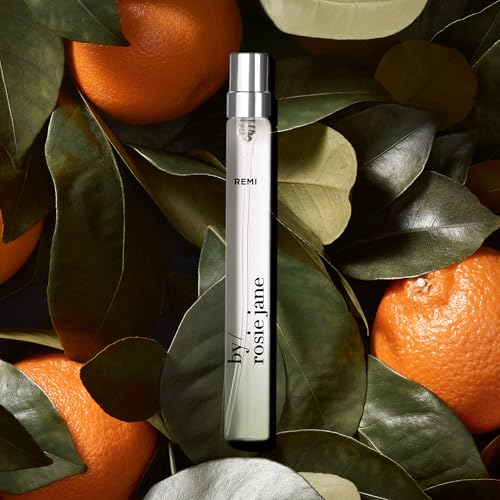 Image of By Rosie Jane Eau De Parfum Travel Spray (Remi) - Clean Travel Perfume for Women - Enriched with Notes of Mandarin, Cardamom & White Amber - Vegan, Paraben, Sulfate & Phthalate Free (10 ml)