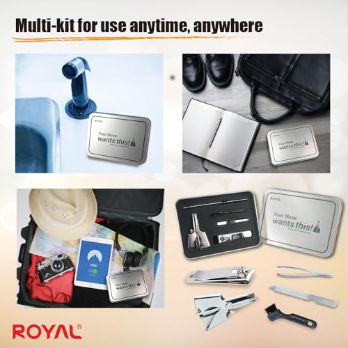 Image of ROYAL Battery Powered Nose Hair Trimmer For Men Manual Made In Korea