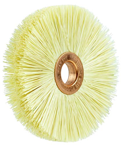 Image of Weiler 17453 3 inch Small Diameter Tampico Wheel Brush, 1 /2 inch Arbor Hole, Made in the USA (Pack of 10)