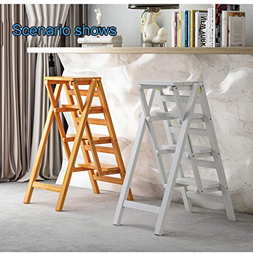 Falta de espacio y altura resuelta con el Taburete de Escalera Plegable 6