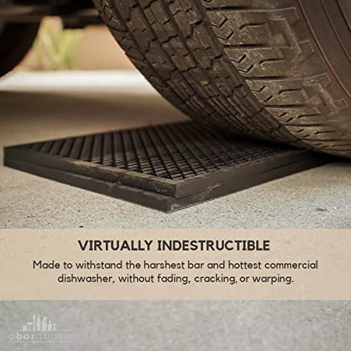 A Bar Above Heavy Duty Bar Mat – Food-Safe Silicone Mat – Bar Mats For Countertop - Commercial Strength Bartender Accessories Dish Drying Mat For Kitchen Counter - Barista Accessories #TOP6