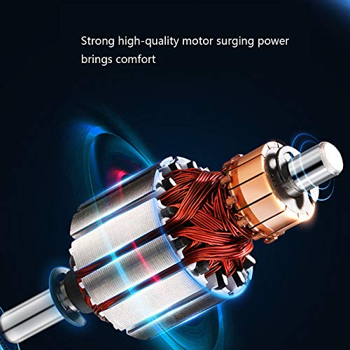 Massageador de tecidos profundos, pistola de massagem muscular de 32 velocidades, 5 cabeças de massa