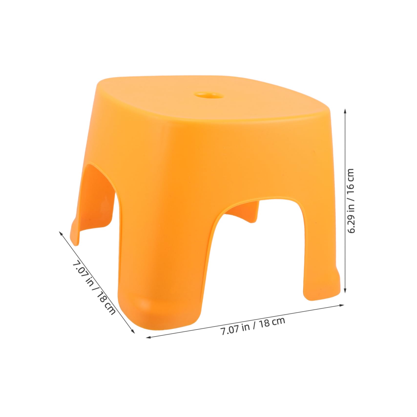 BESTYASH Colorful Step Stool for Bathroom Toilet Ergonomic Design for Potty Training Multi Functional Stool for Bathing Shoe Changing