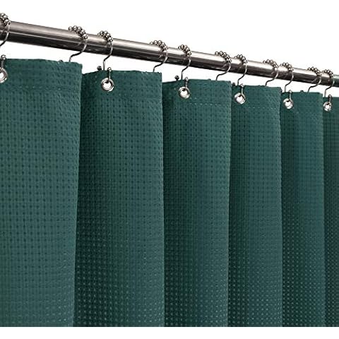 Barossa Design Luxury Waffle Weave Shower Curtain Cover