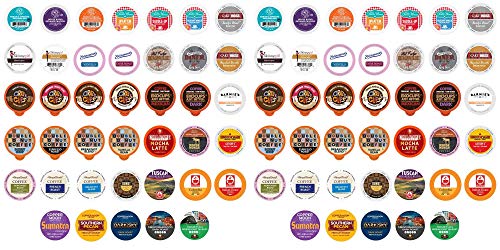 Coffee Variety Sampler Pack of Assorted Single Serve Cups for Keurig K Cup Brewers, 40 Count Pack of 2